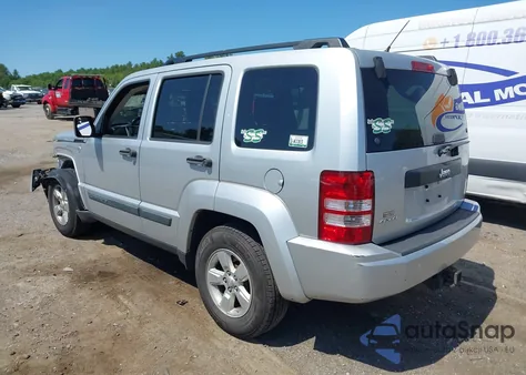 2009 Jeep Liberty Sport из США, поврежденный, VIN 1J8GN28K49W525647
